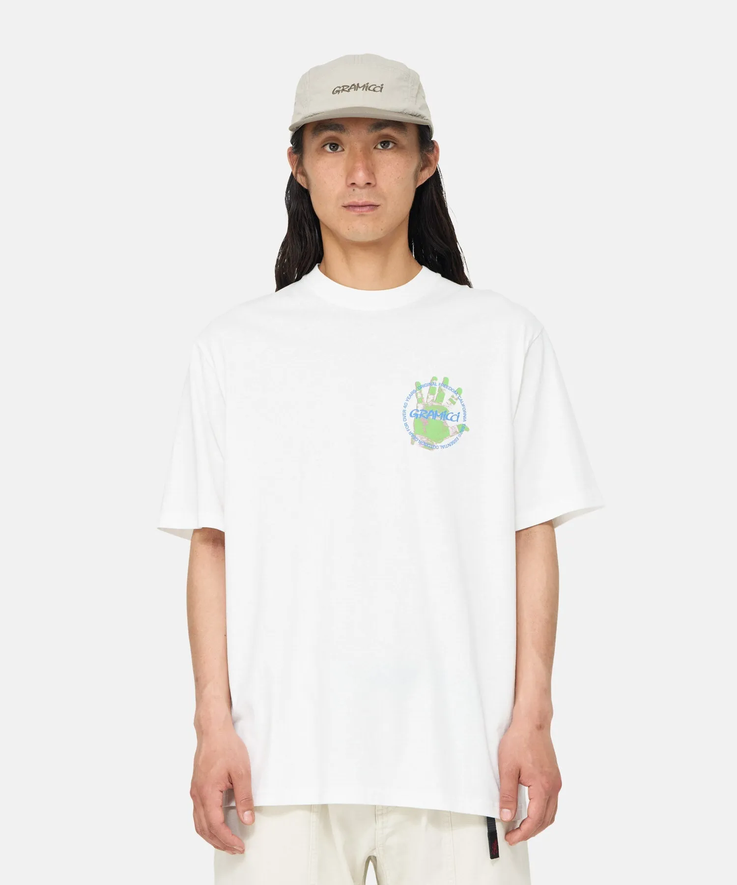 CLIMBER’S HAND TEE WHITE