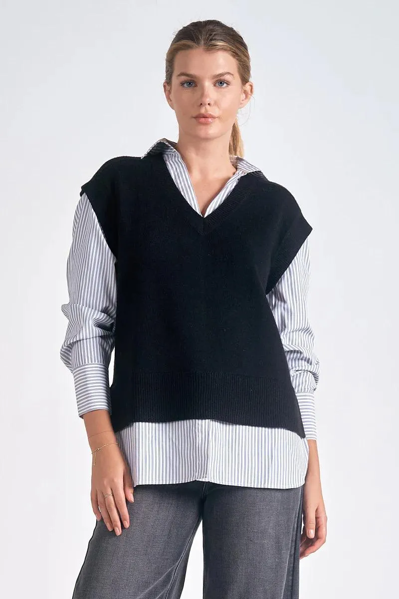 Elan Sweater Vest/Shirt