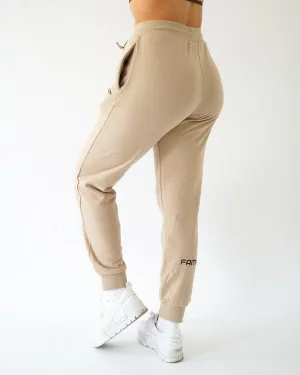 Faith Joggers - Cashew