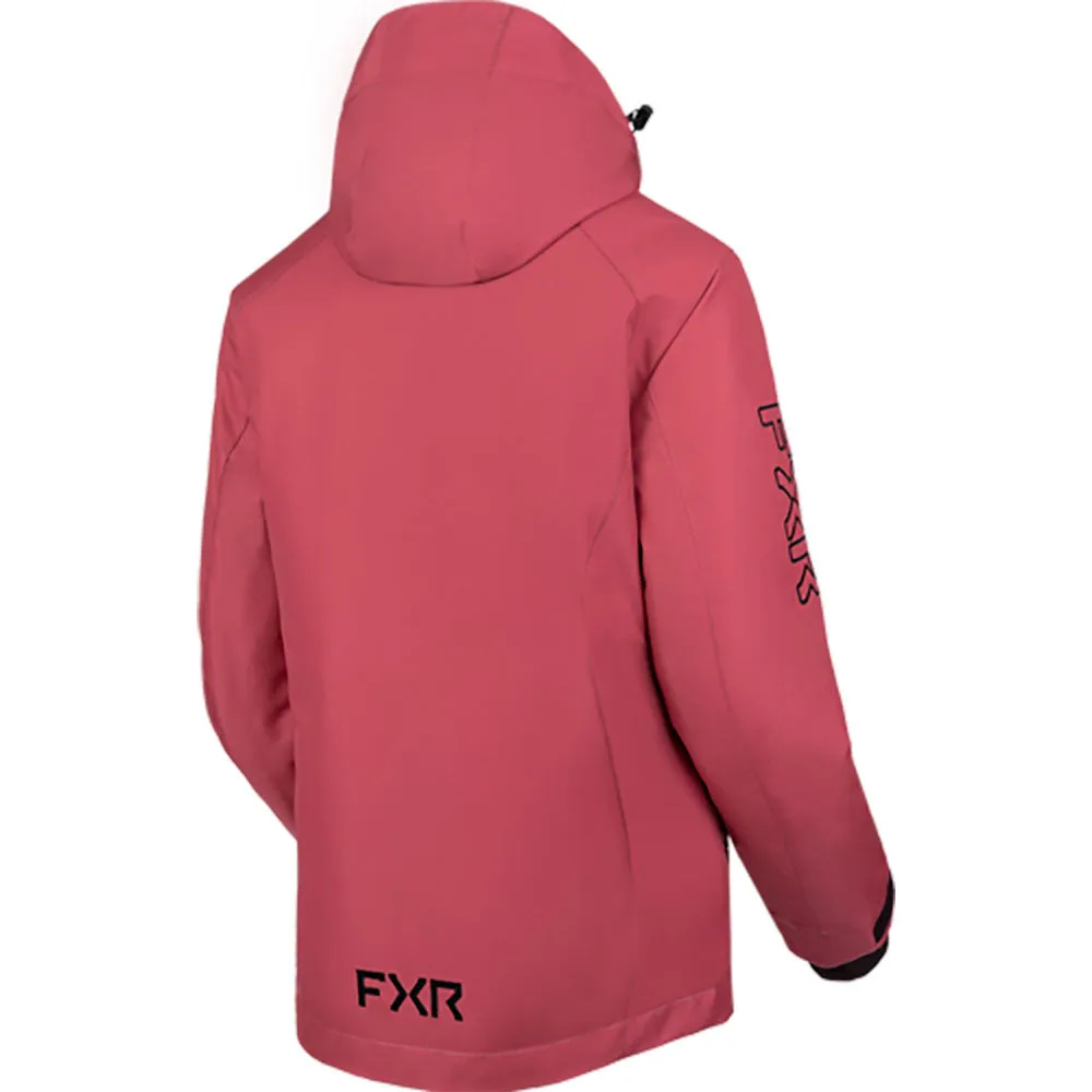 FXR Womens Fresh Snowmobile Jacket Astro Dust/Black Pink