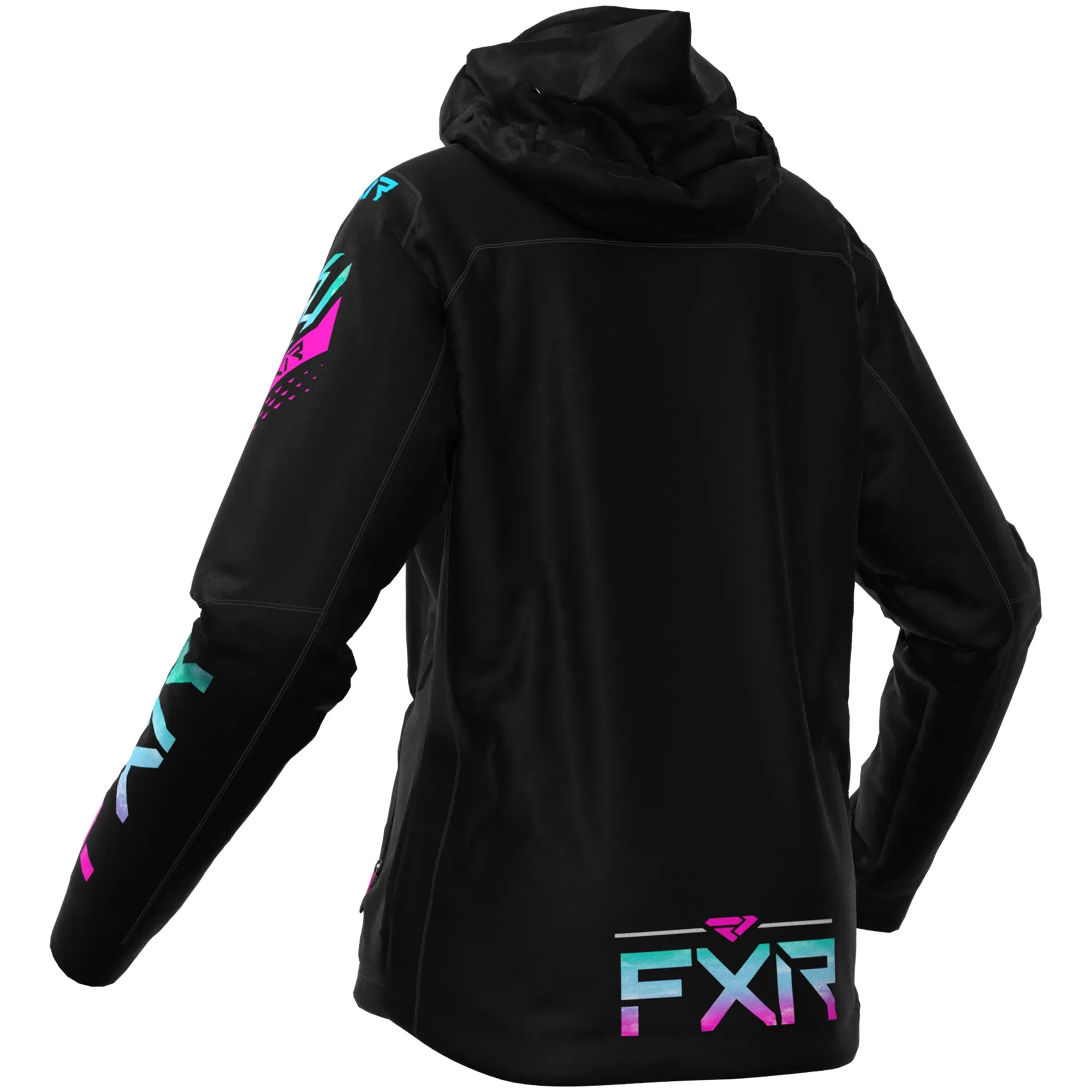 FXR  Womens RRX Snowmobile Jacket Omni Stretch Thermal Dry Vent Acid Minty Fresh