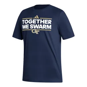 Georgia Tech Yellow Jackets Adidas Fresh Together Navy T-Shirt