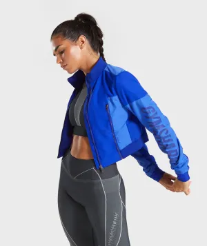 Gymshark Turbo Track Jacket - Cobalt Blue