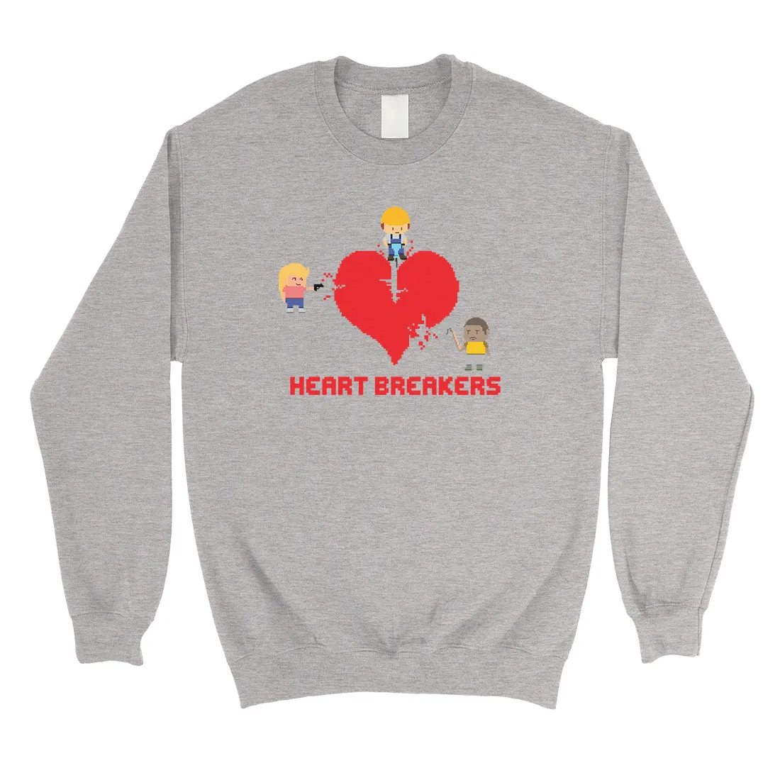 Heart Breakers Unisex Crewneck Sweatshirt For Anniversary Gift