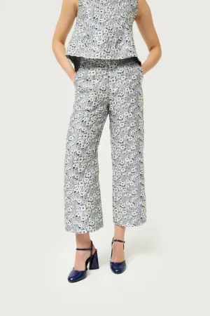 Jacquard Flower Pant