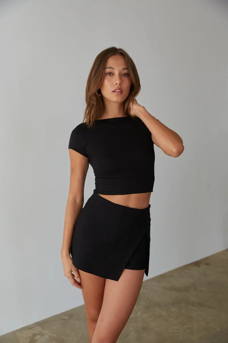 Jordy High-Rise Envelope Skort