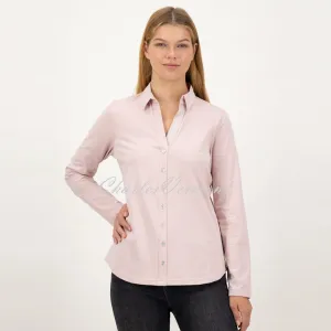 Just White Long Sleeve Blouse – Style J1303-320 (Pink)