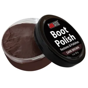 Manakey Group Boot Polish Dark Brown - 4 oz (4 oz., Dark Brown)