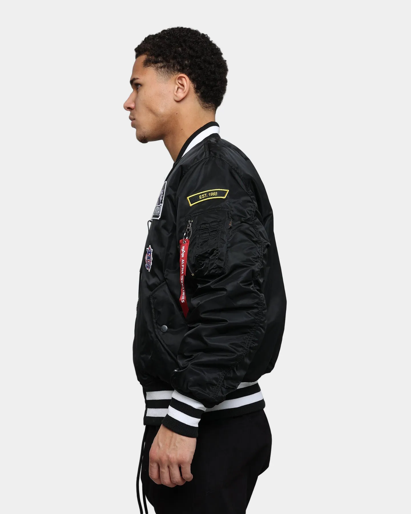 New Era Colorado Rockies Varsity Jacket Black