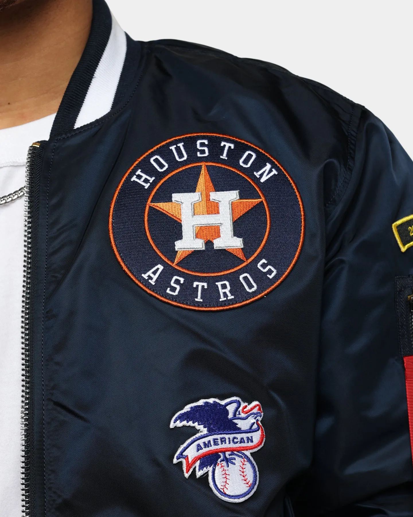 New Era Houston Astros Varsity Jacket Blue