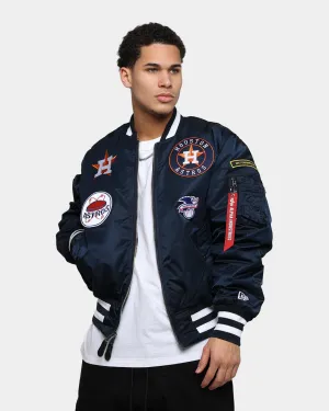 New Era Houston Astros Varsity Jacket Blue