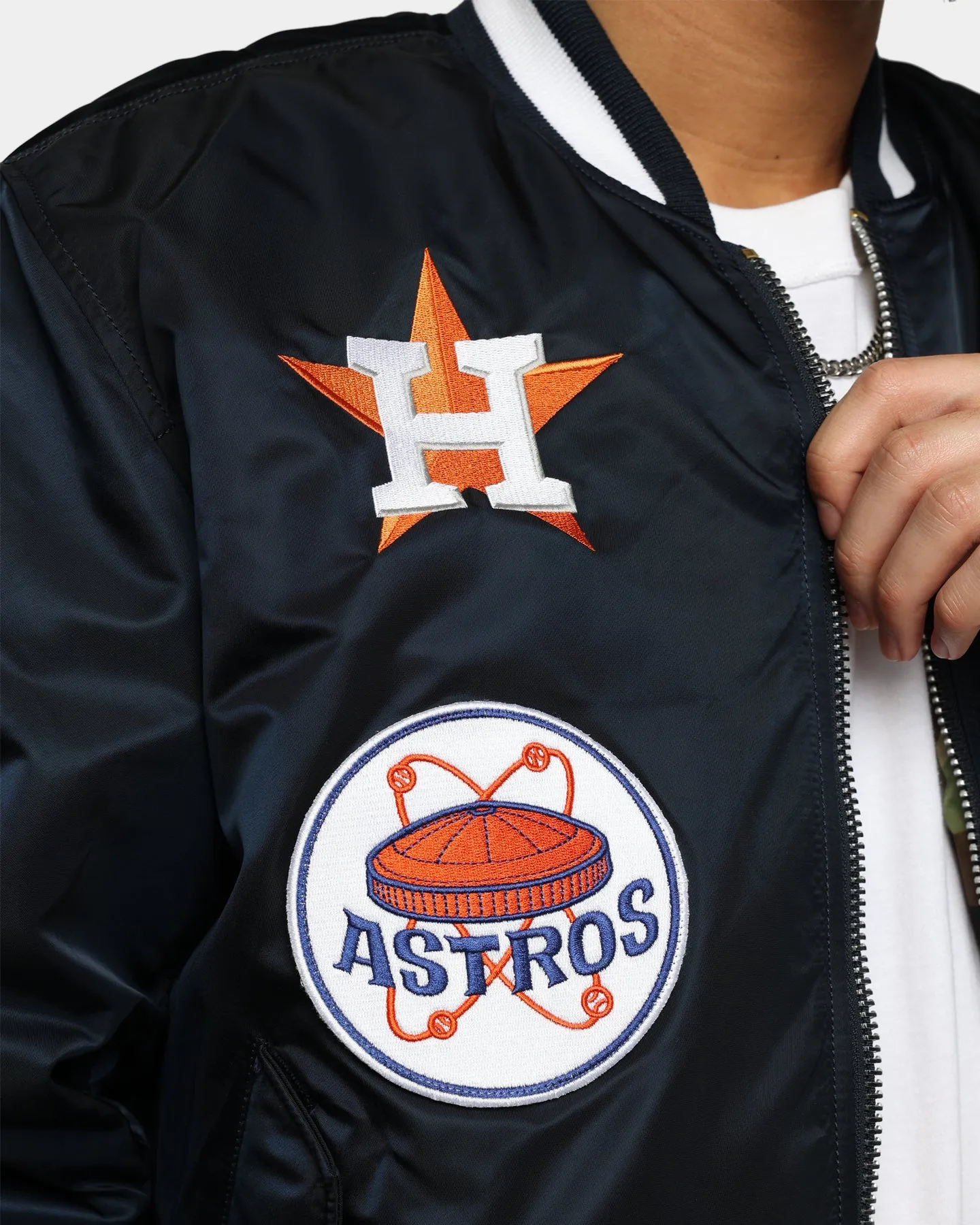 New Era Houston Astros Varsity Jacket Blue