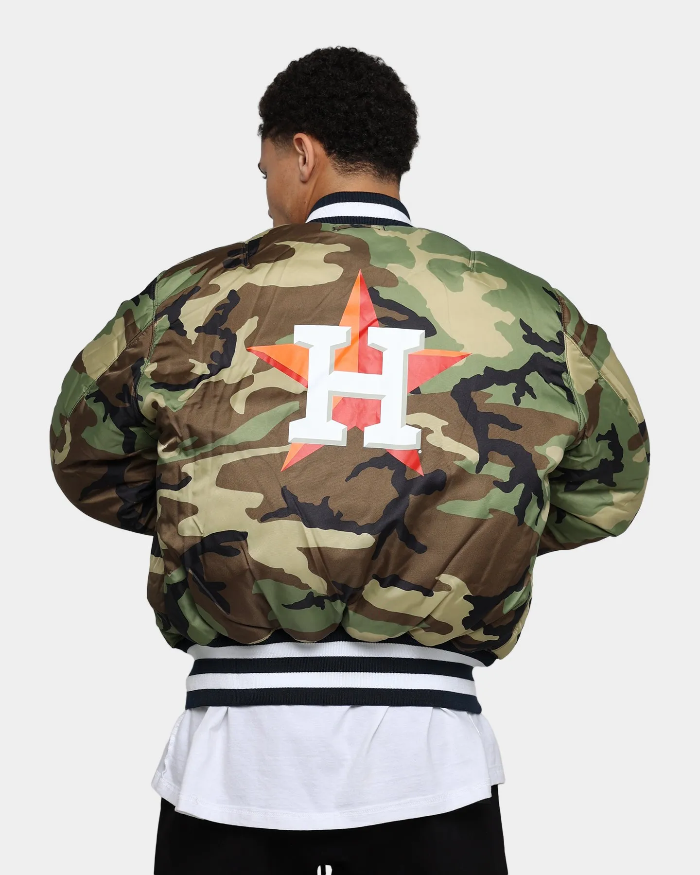 New Era Houston Astros Varsity Jacket Blue