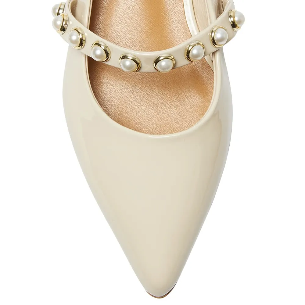 Opal Flat in Ivory Patent