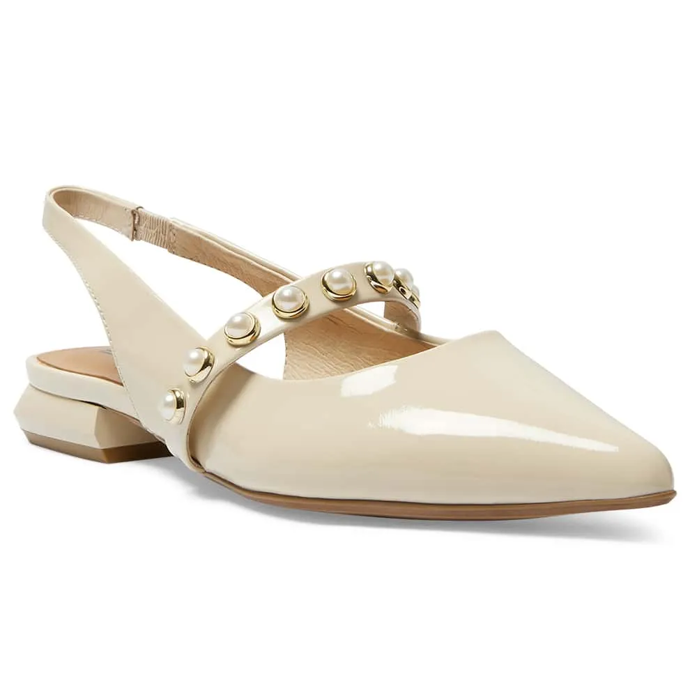 Opal Flat in Ivory Patent