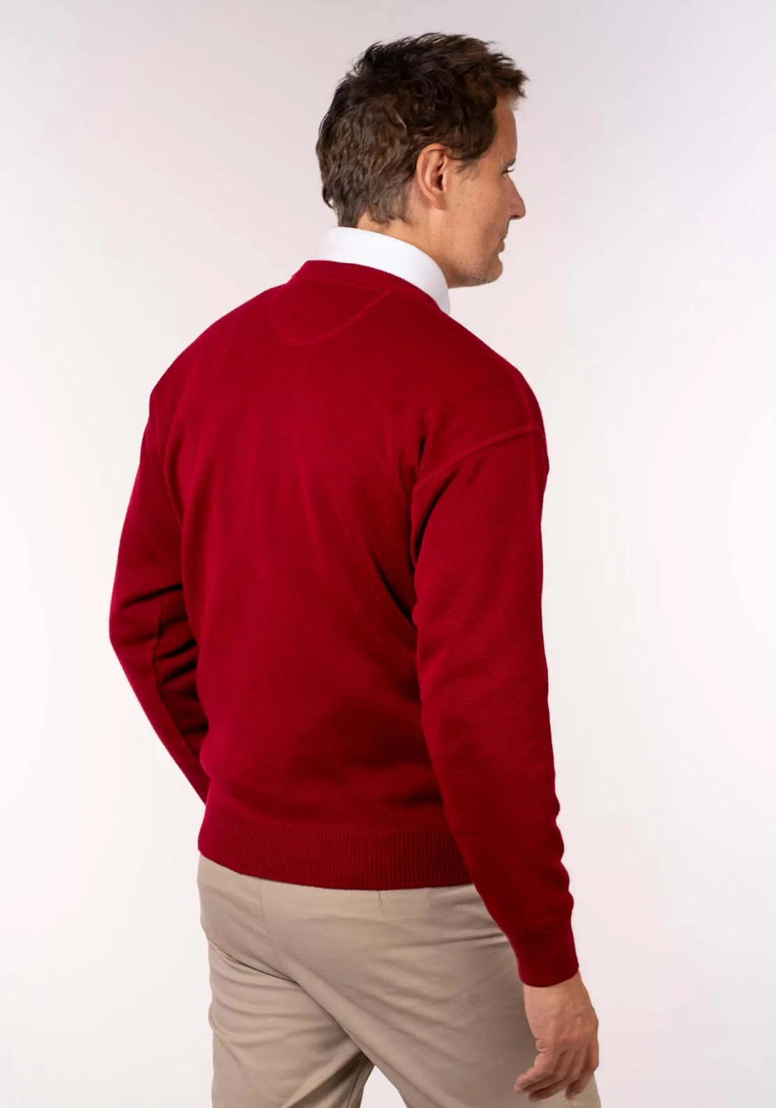 Plain Crew Neck Knit - Acino