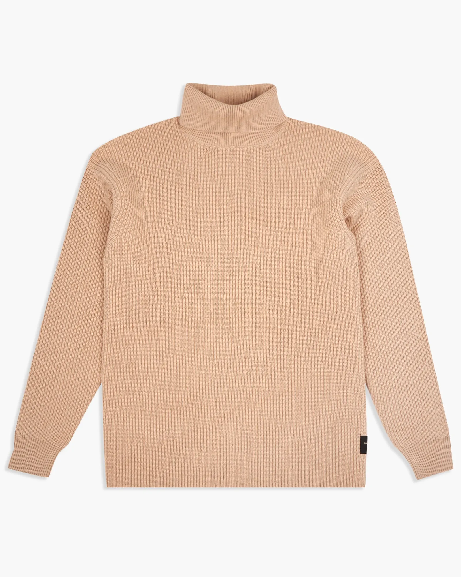 Replay Sartoriale Turtleneck Knitted Sweater - Sand