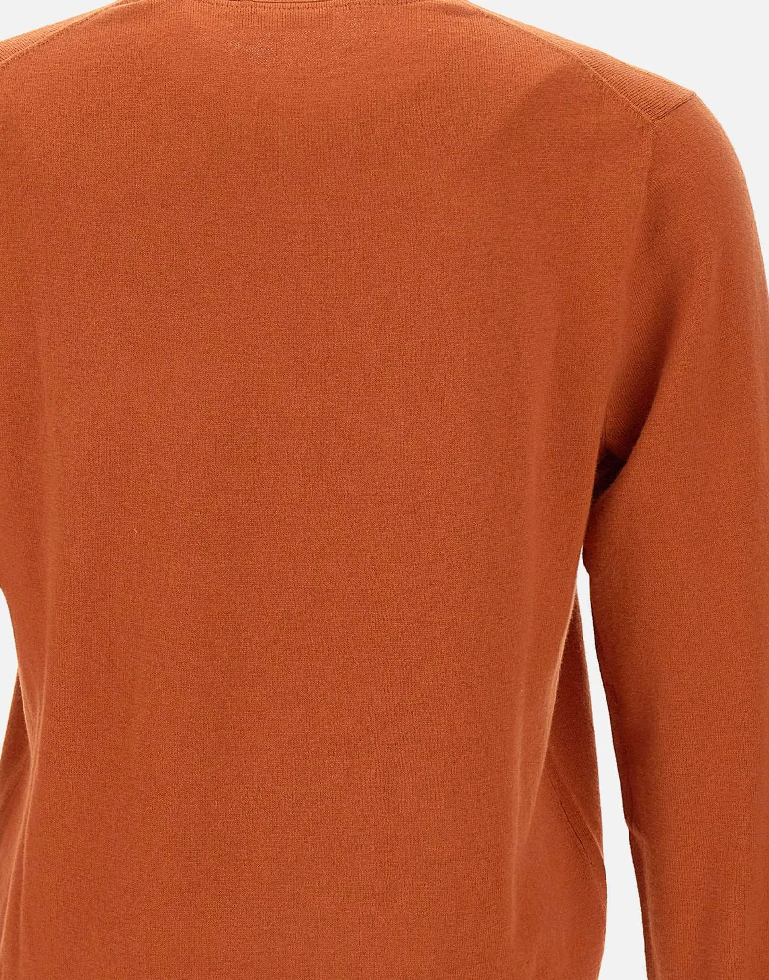 Rust Crew Neck Sweater for Men