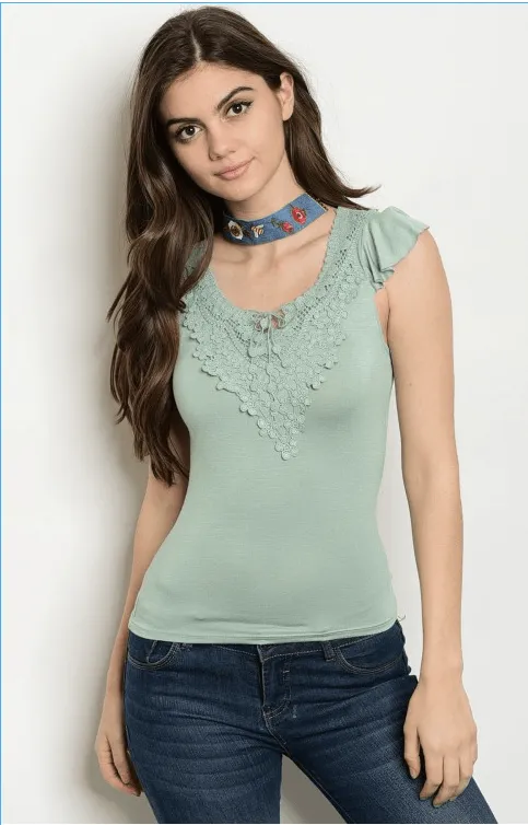 SAGE SENSATION TOP