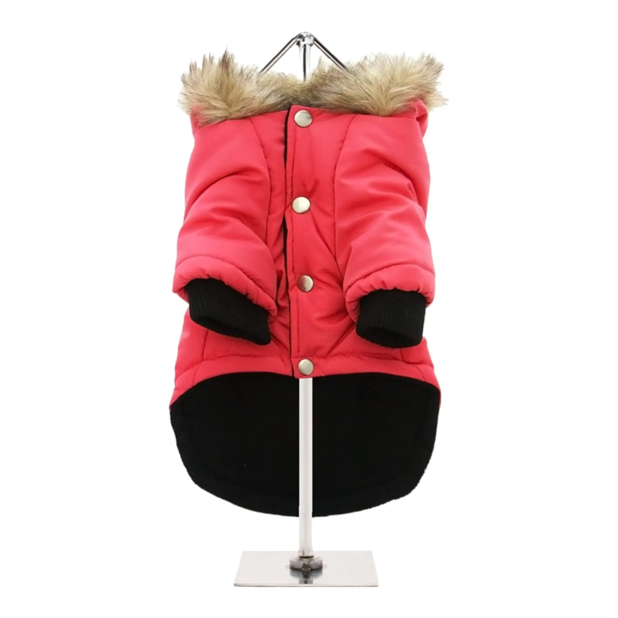 Salmon Pink Alpine Dog Coat