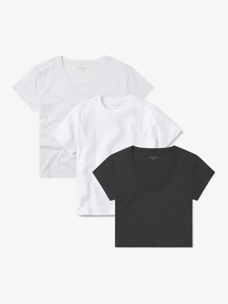 Set 17: Marcy & Boxy Essential Tees - 3-Pack