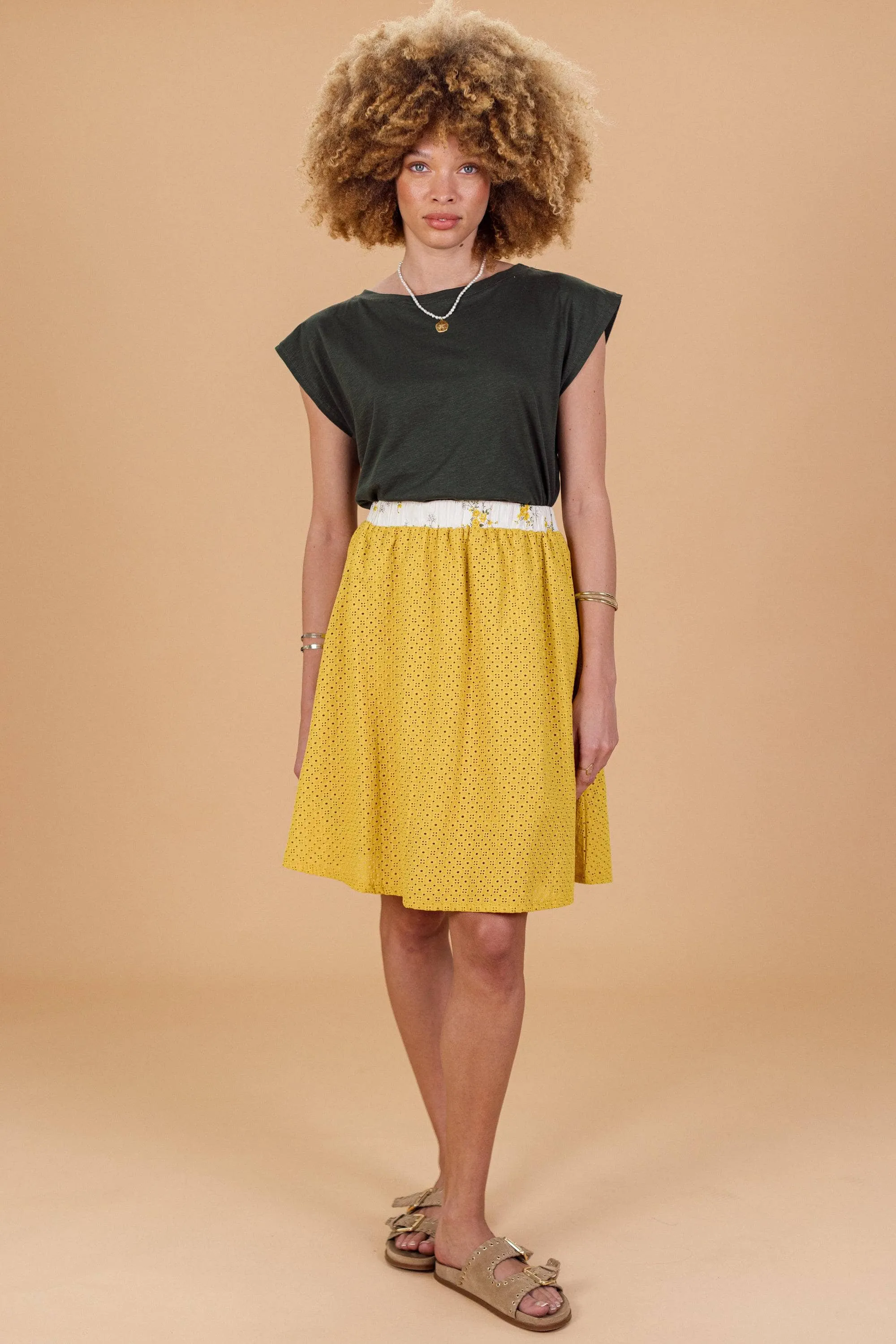 Skirt Daisy Mustard.