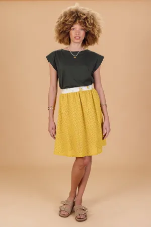 Skirt Daisy Mustard.