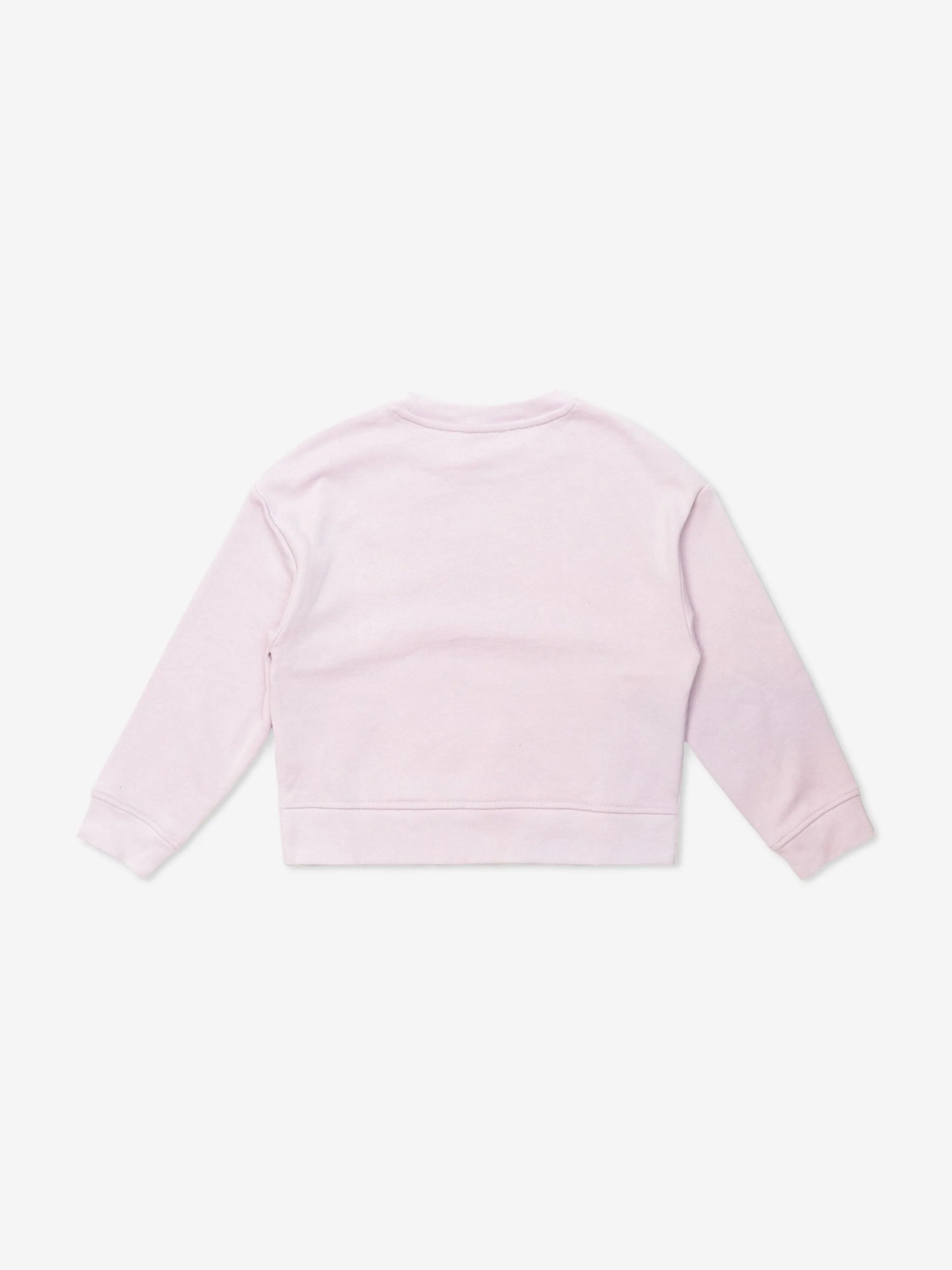 Stella McCartney Girls Logo Sweatshirt in Purple