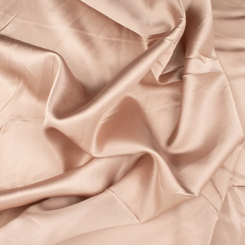 Stretch Matte Satin - CLICHY - Beige