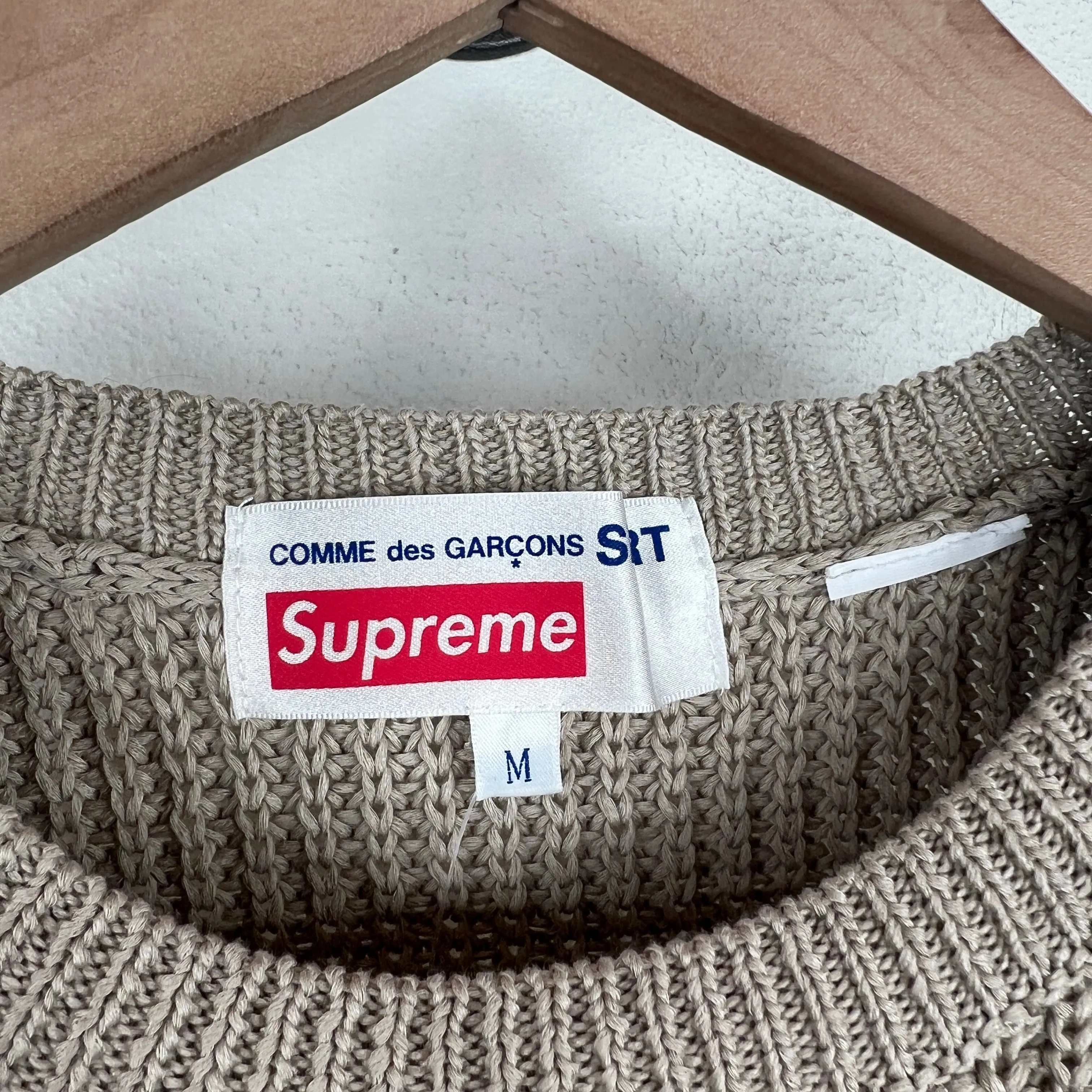 Supreme CDG Knit Sweater