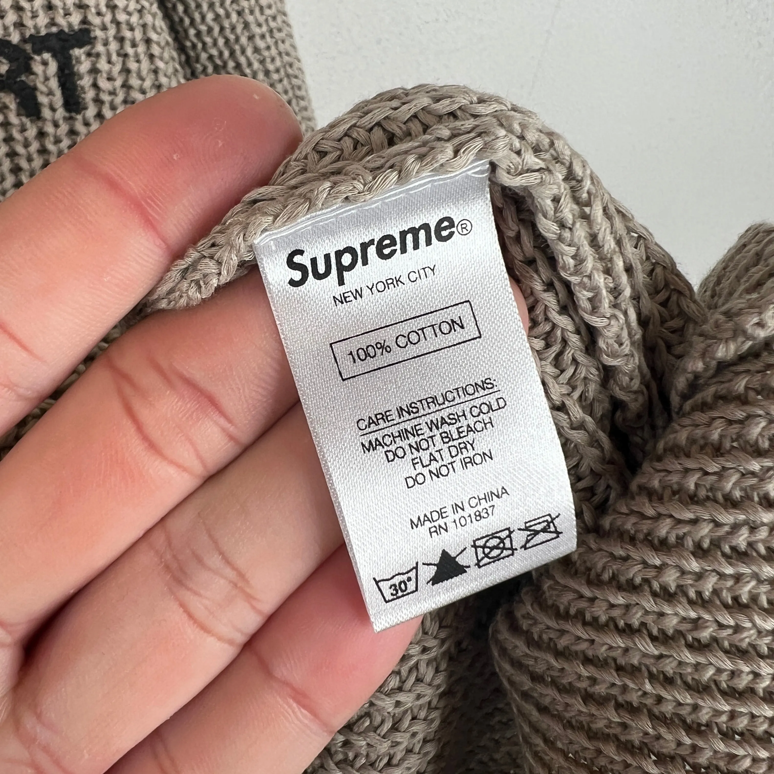 Supreme CDG Knit Sweater