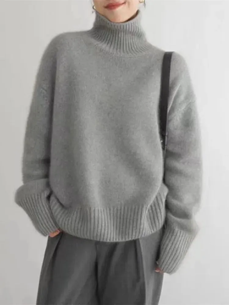 Ultivas Luxe Turtleneck Sweater