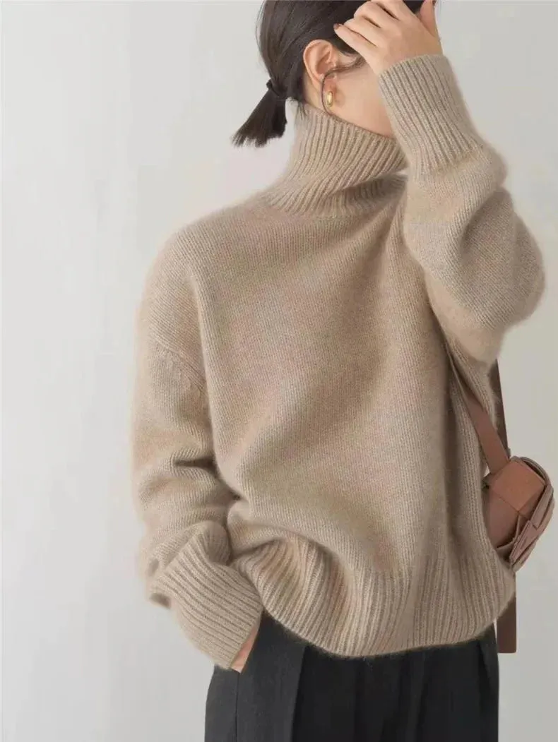 Ultivas Luxe Turtleneck Sweater