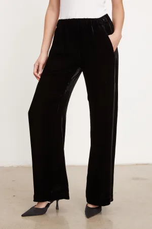 Velvet - Frida Wide Leg Pant in Black