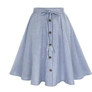 VINTAGE STRIPED SKIRT